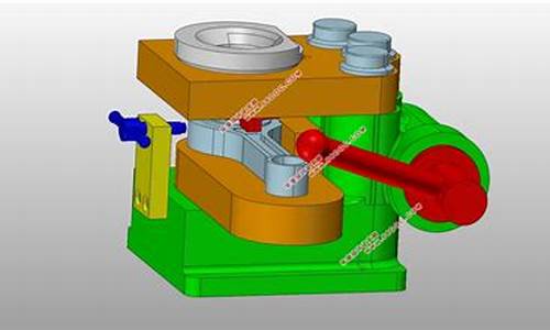 汽车连杆夹具三维图怎么画_汽车连杆夹具